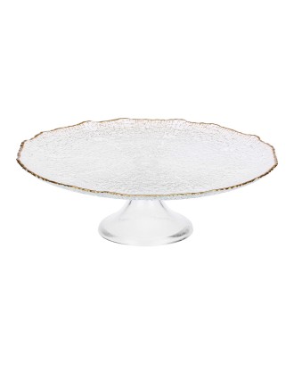 Platou cu picior din sticla, 33 cm, Maesta - SIMONA'S COOKSHOP